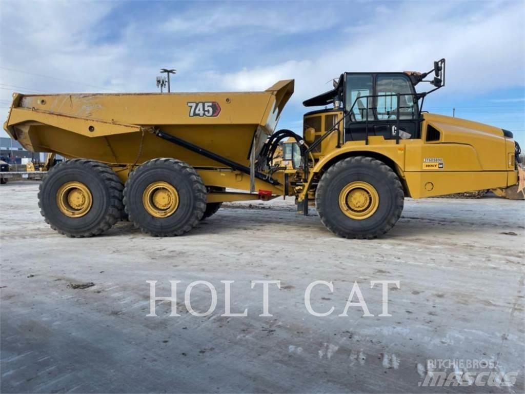 CAT 745 Knik dumptrucks