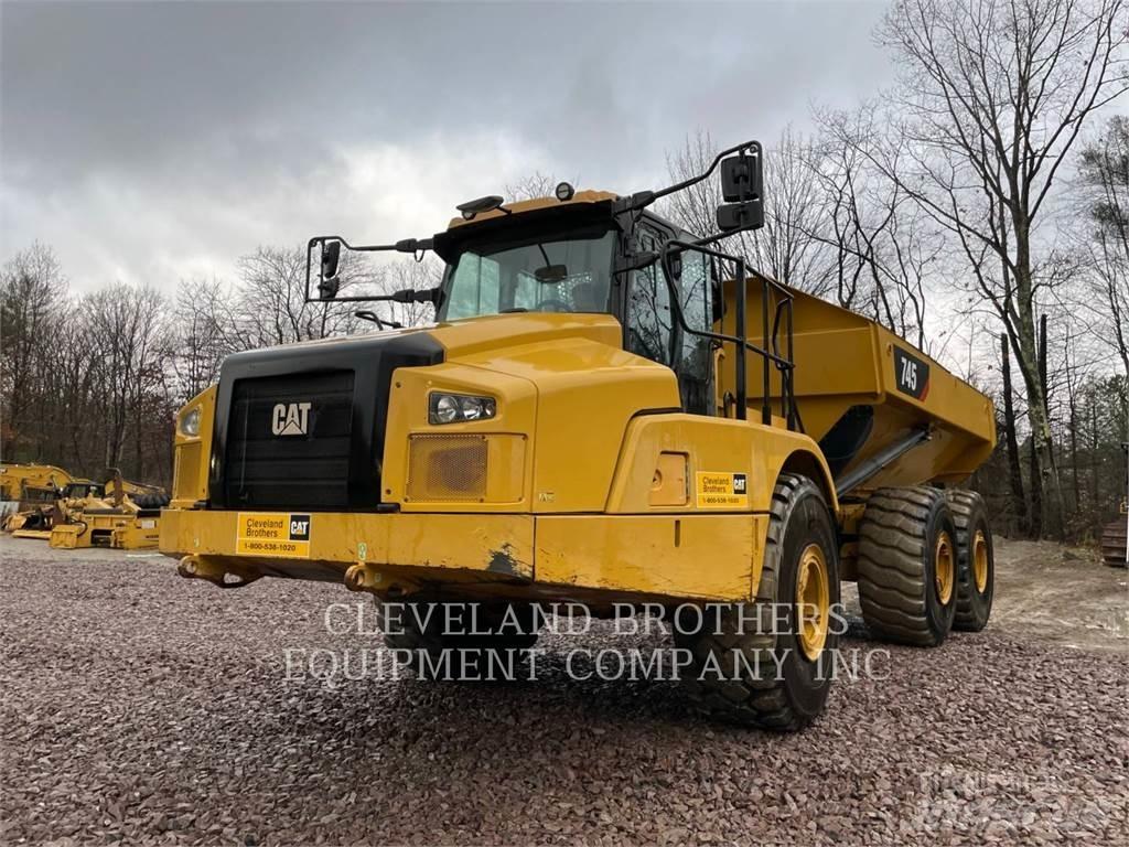 CAT 745 Knik dumptrucks