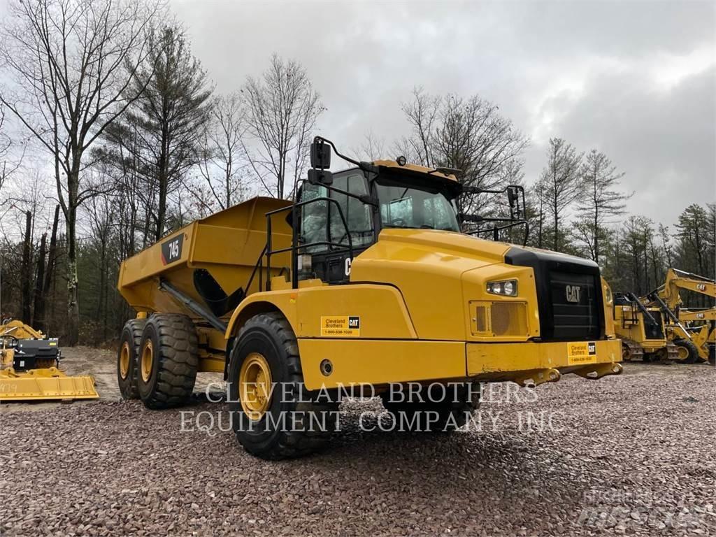 CAT 745 Knik dumptrucks