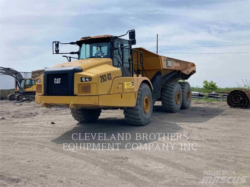 CAT 745 Knik dumptrucks
