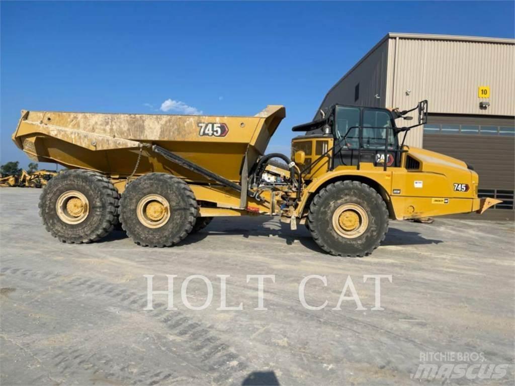 CAT 745 Knik dumptrucks