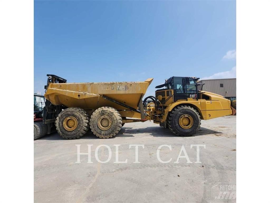 CAT 745 Knik dumptrucks