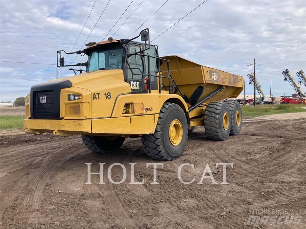 CAT 745 Knik dumptrucks