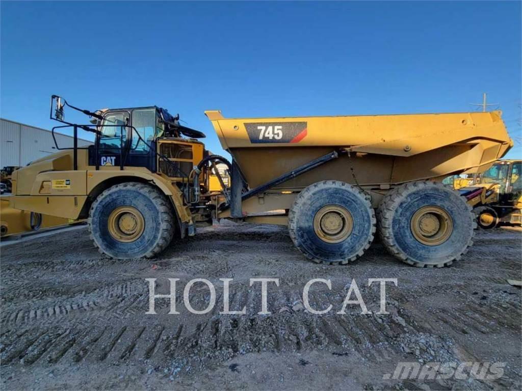 CAT 745 Knik dumptrucks