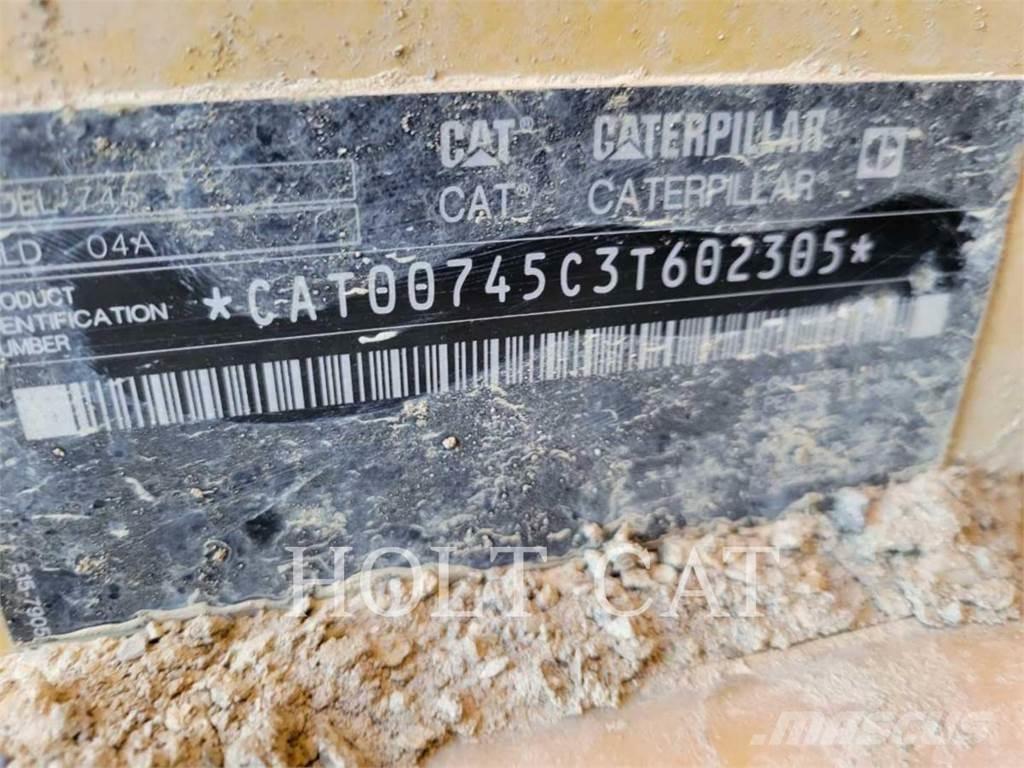 CAT 745 Knik dumptrucks