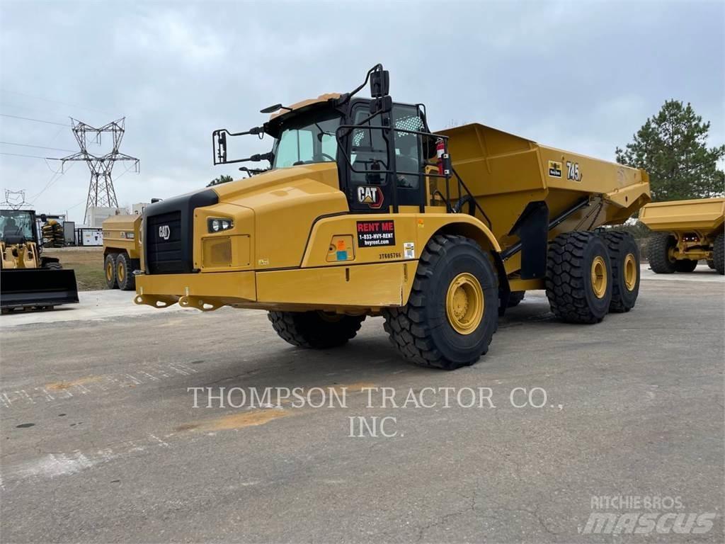 CAT 745 Knik dumptrucks