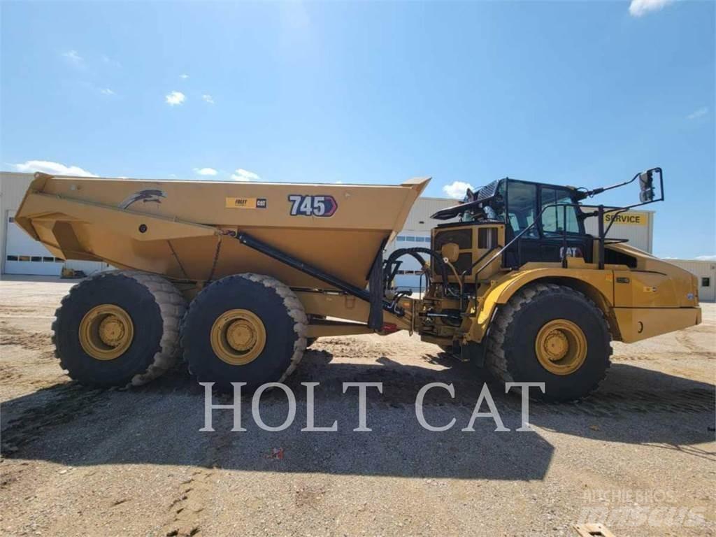 CAT 745 Knik dumptrucks
