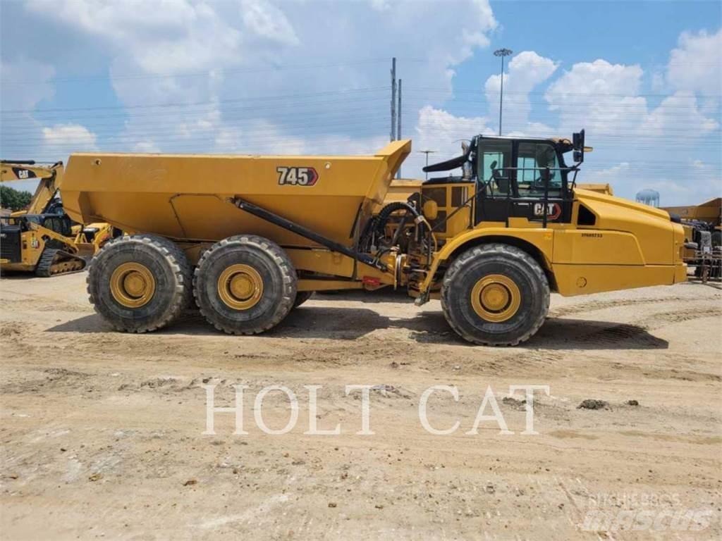 CAT 745 Knik dumptrucks