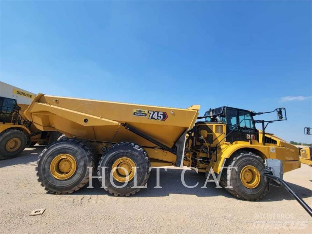 CAT 745 Knik dumptrucks