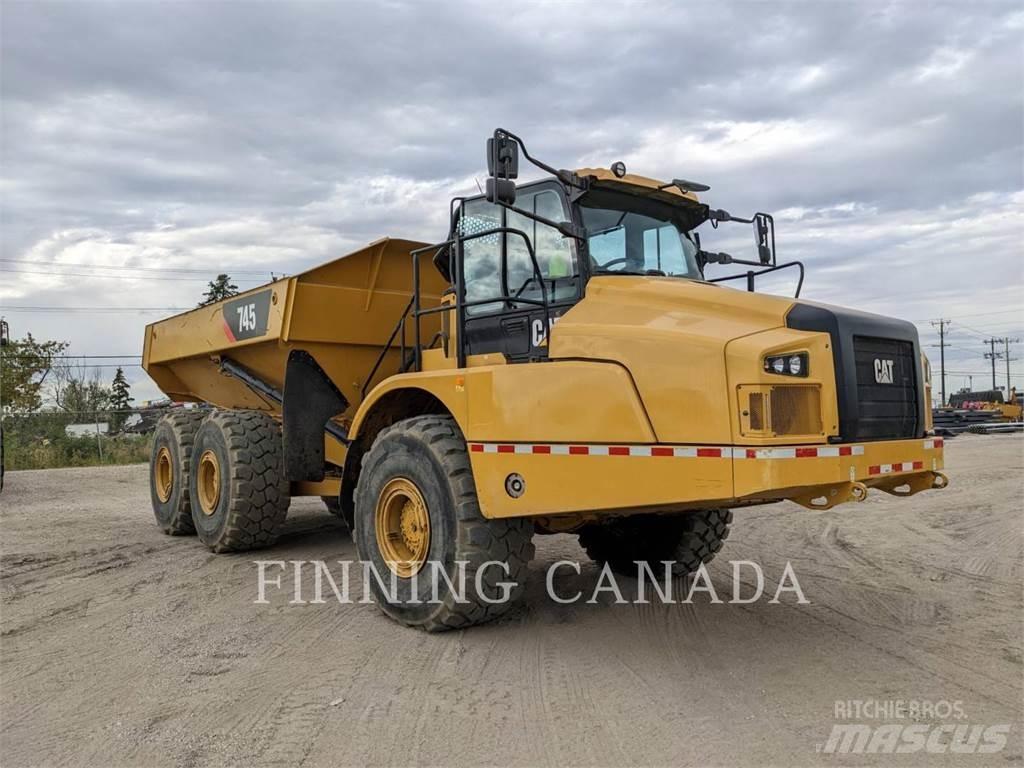 CAT 745 Knik dumptrucks