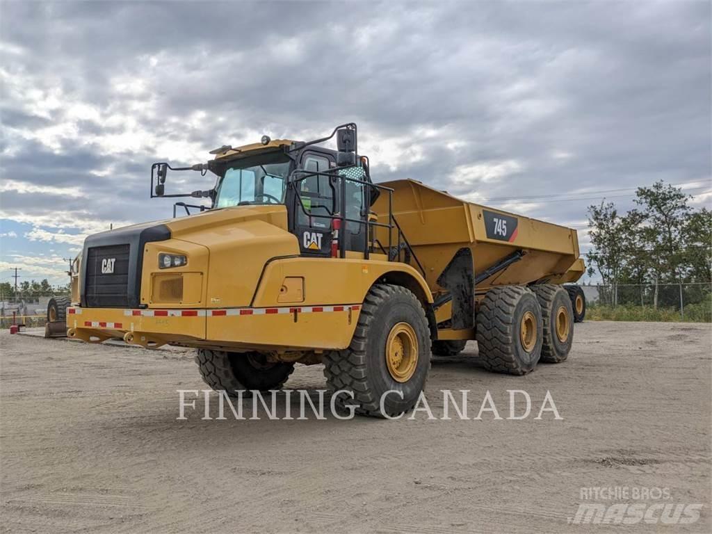 CAT 745 Knik dumptrucks