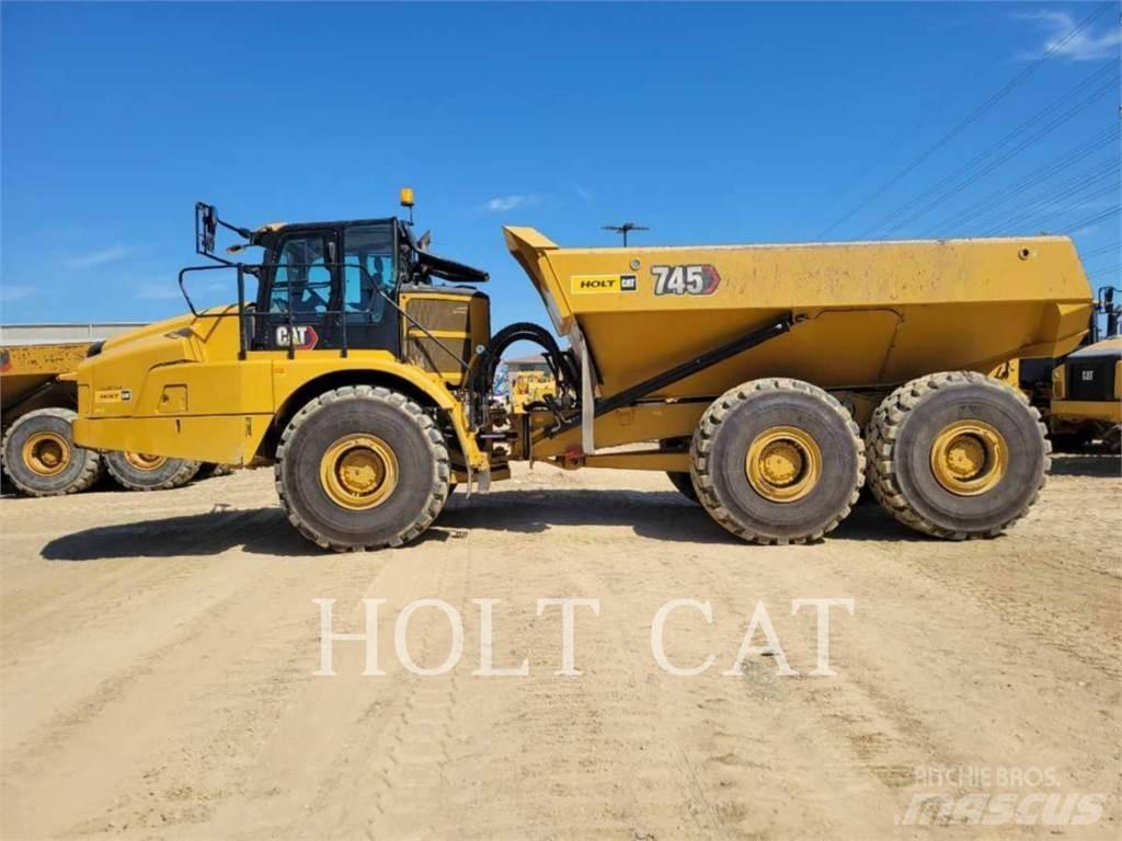 CAT 745 Knik dumptrucks