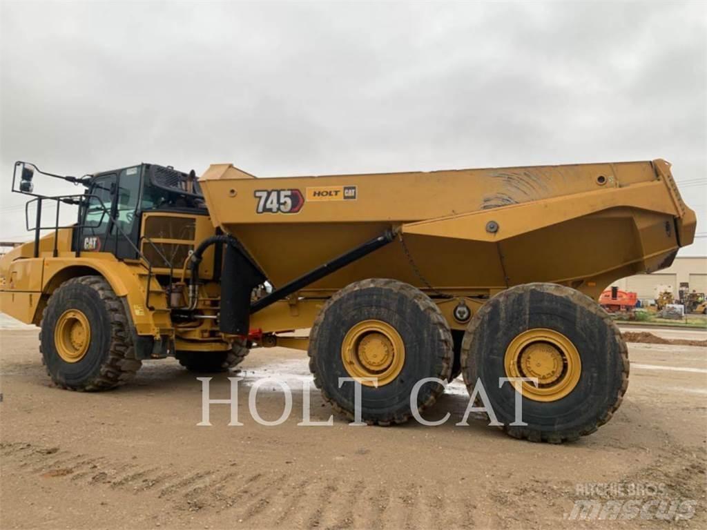CAT 745 Knik dumptrucks