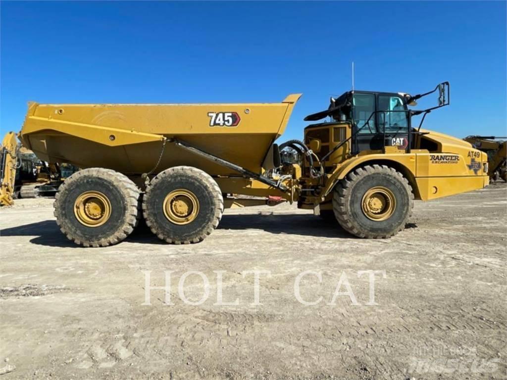 CAT 745 Knik dumptrucks