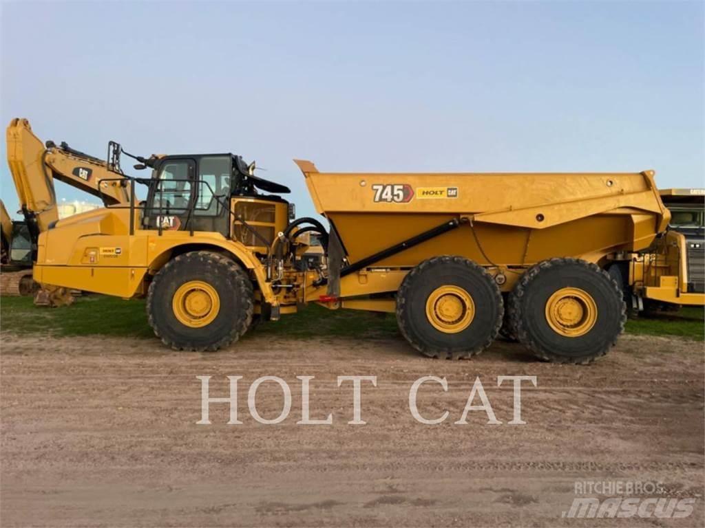 CAT 745 Knik dumptrucks