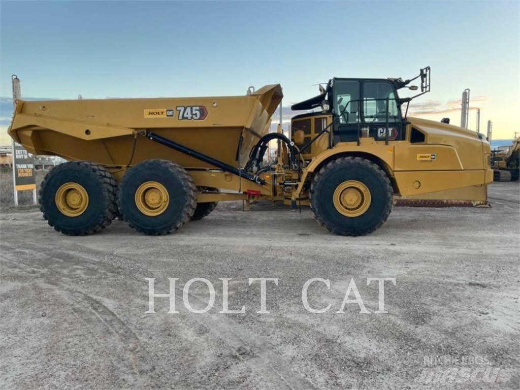 CAT 745 Knik dumptrucks
