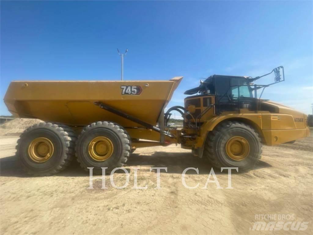 CAT 745 Knik dumptrucks