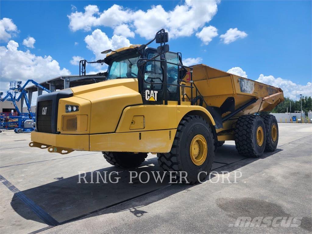 CAT 745 Knik dumptrucks