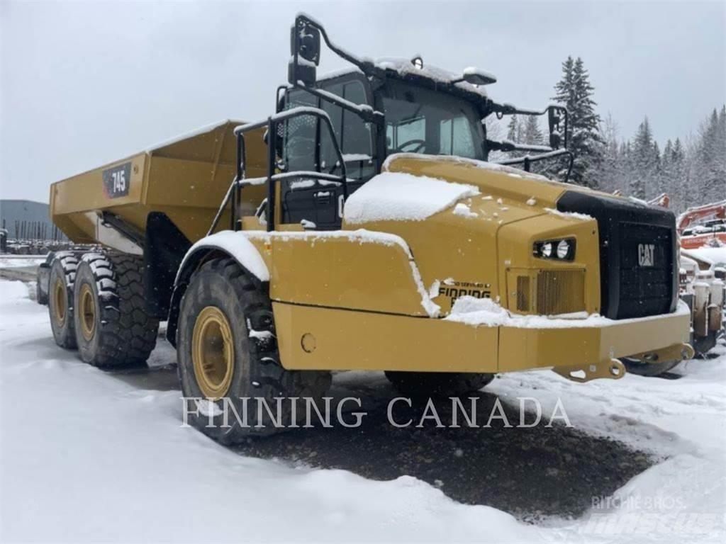 CAT 745 Knik dumptrucks