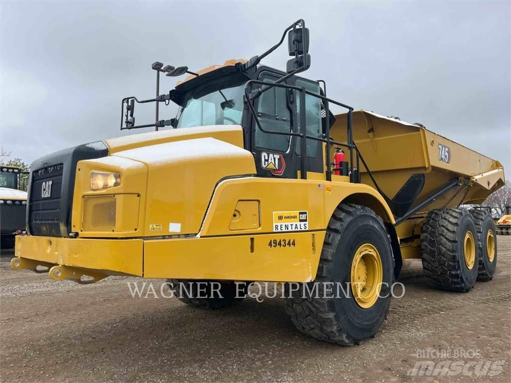 CAT 745 Knik dumptrucks
