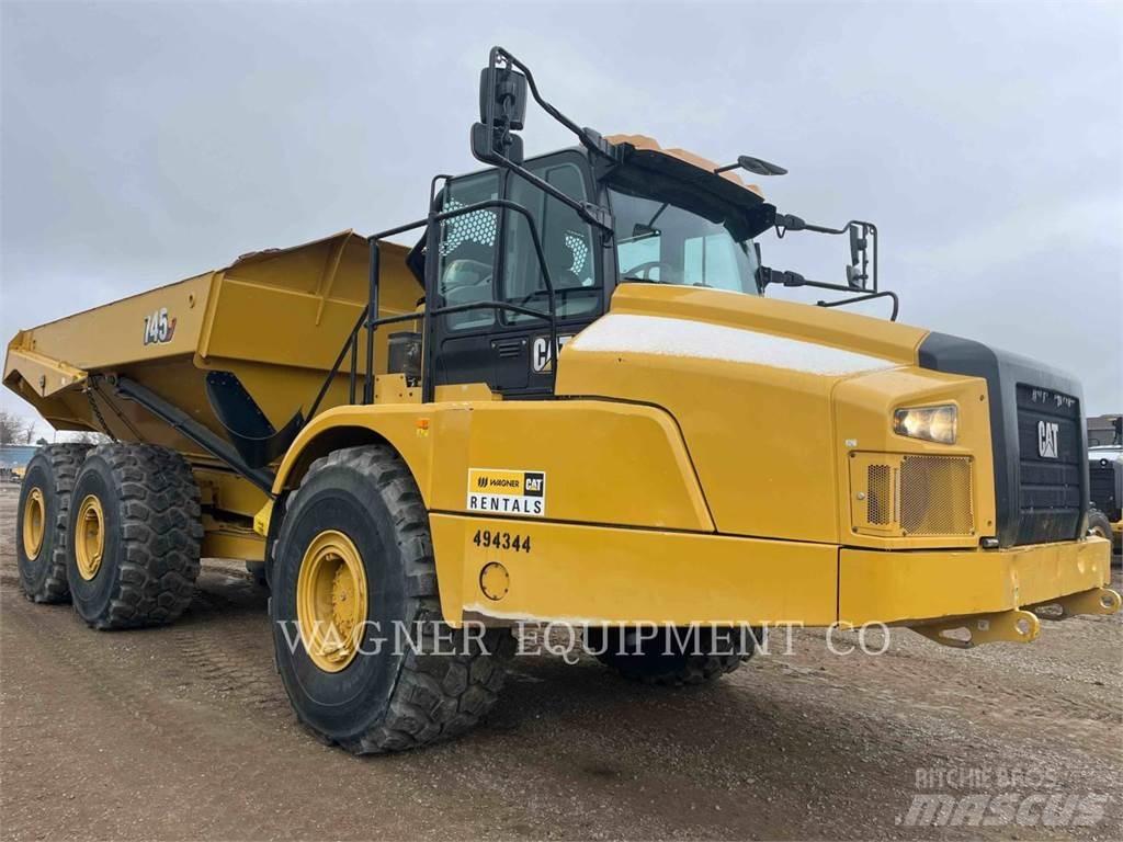 CAT 745 Knik dumptrucks