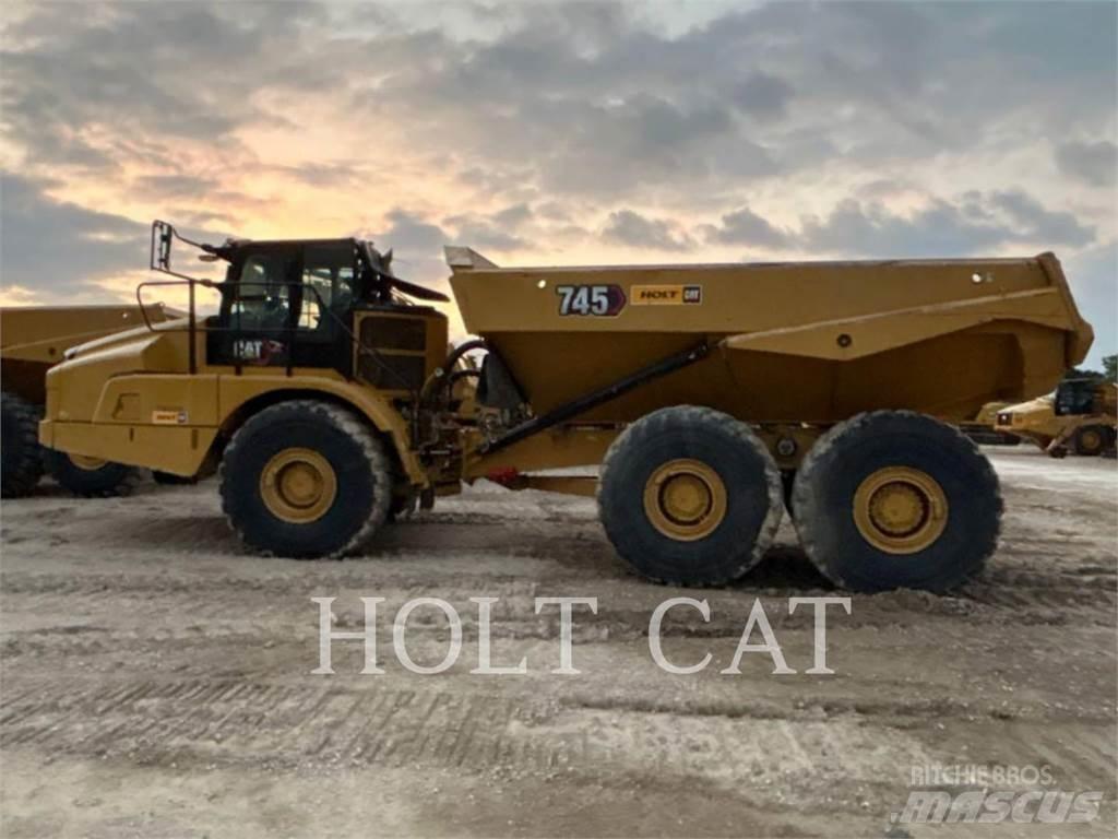 CAT 745 Knik dumptrucks
