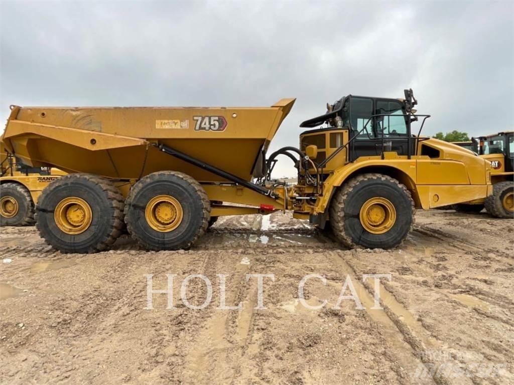 CAT 745 Knik dumptrucks