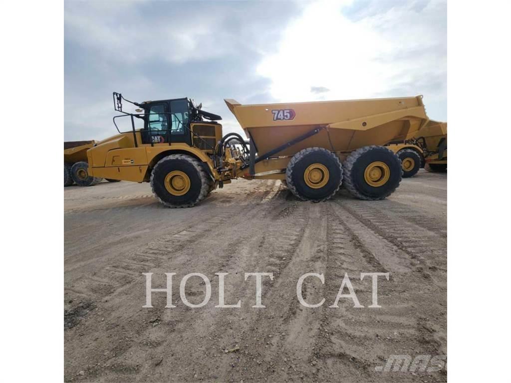 CAT 745 Knik dumptrucks