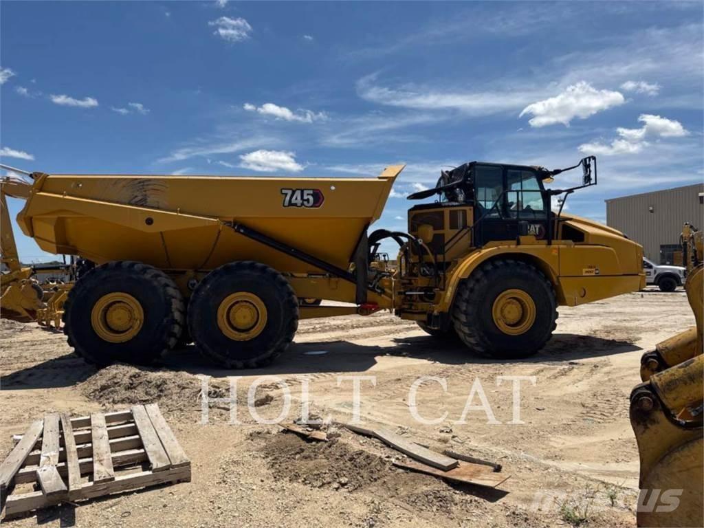 CAT 745 Knik dumptrucks