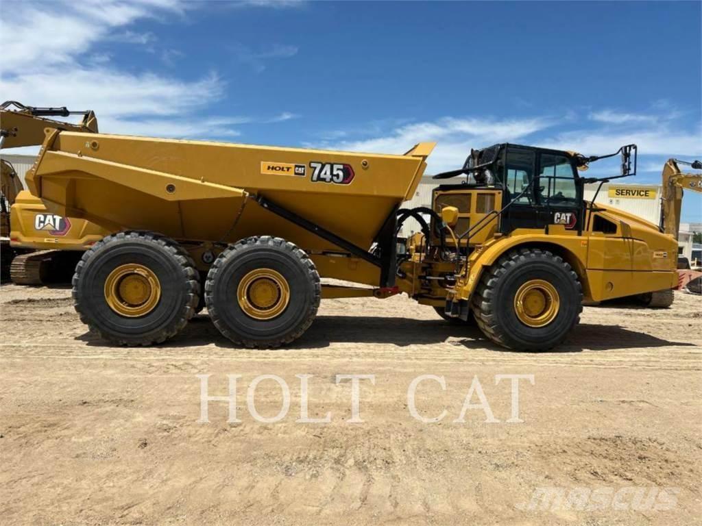 CAT 745 Knik dumptrucks