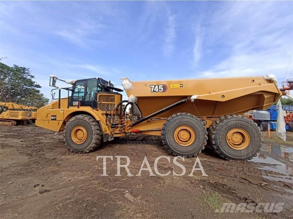 CAT 745 Knik dumptrucks