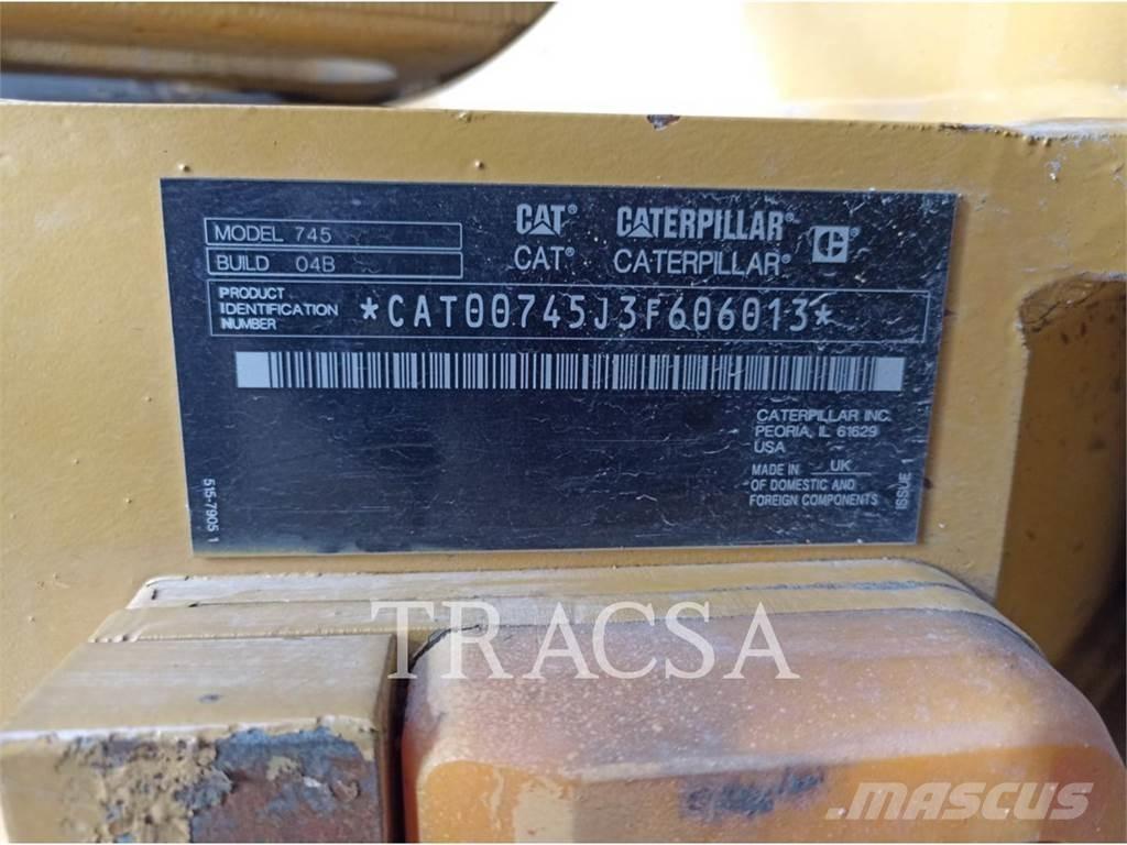 CAT 745 Knik dumptrucks