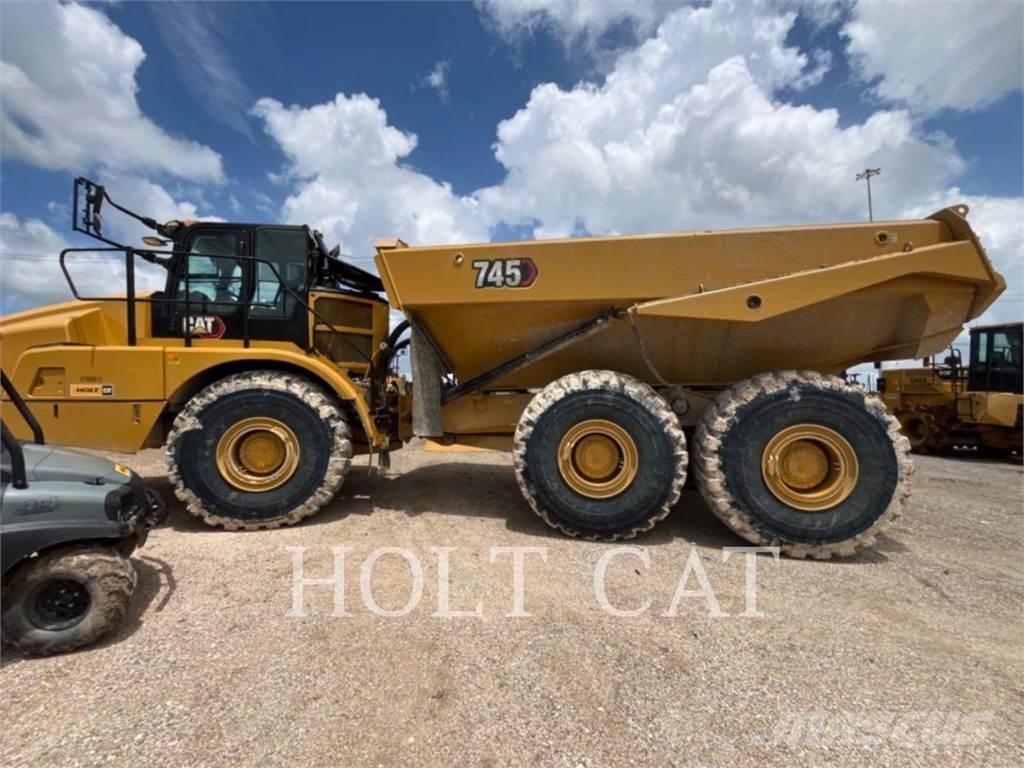 CAT 745 Knik dumptrucks