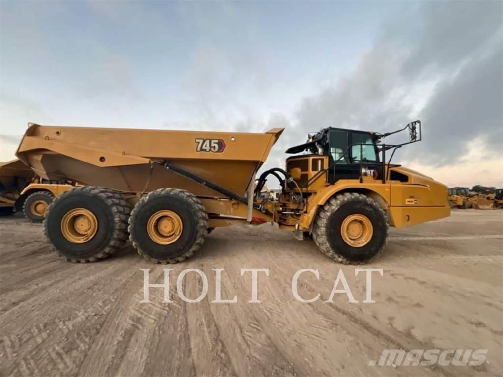 CAT 745 Knik dumptrucks