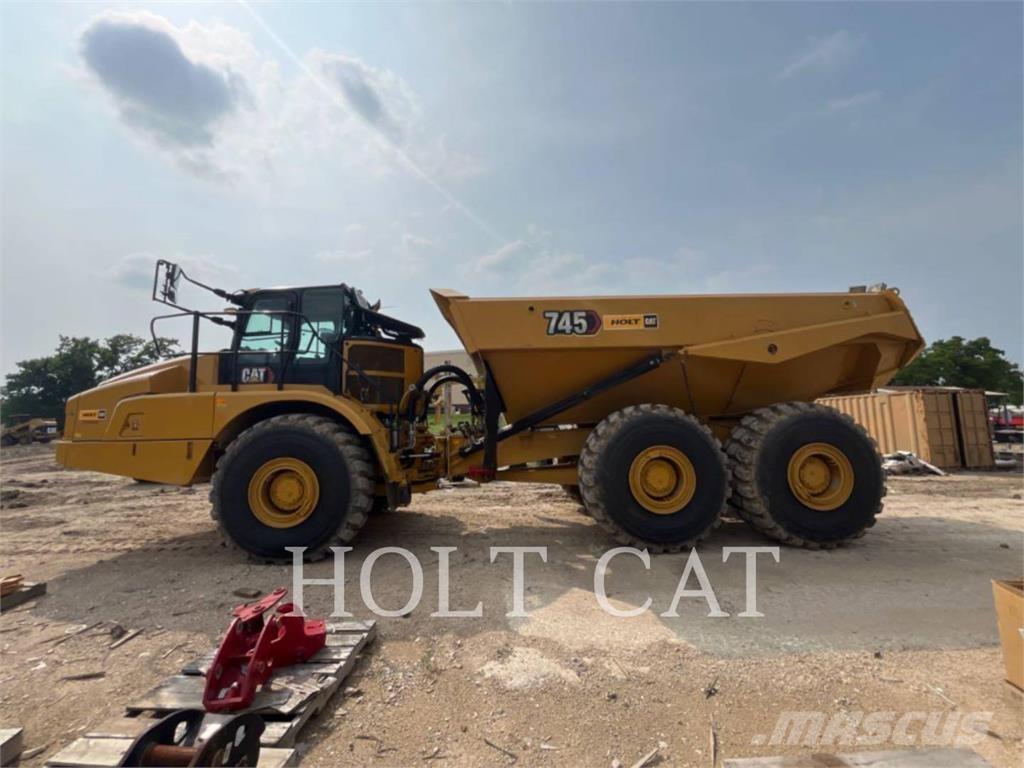 CAT 745 Knik dumptrucks