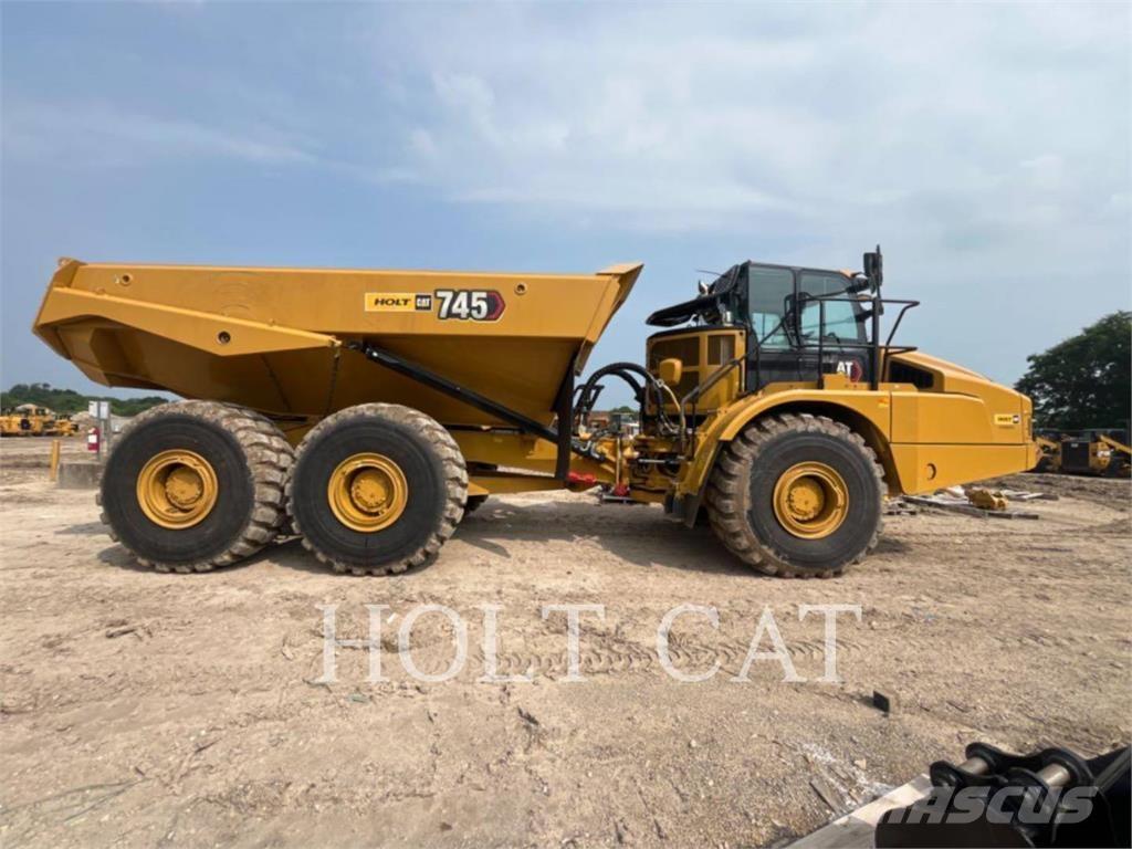 CAT 745 Knik dumptrucks
