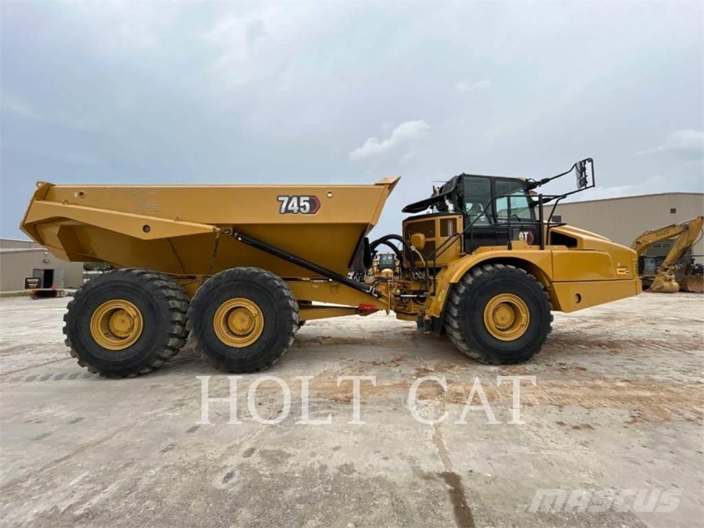 CAT 745 Knik dumptrucks