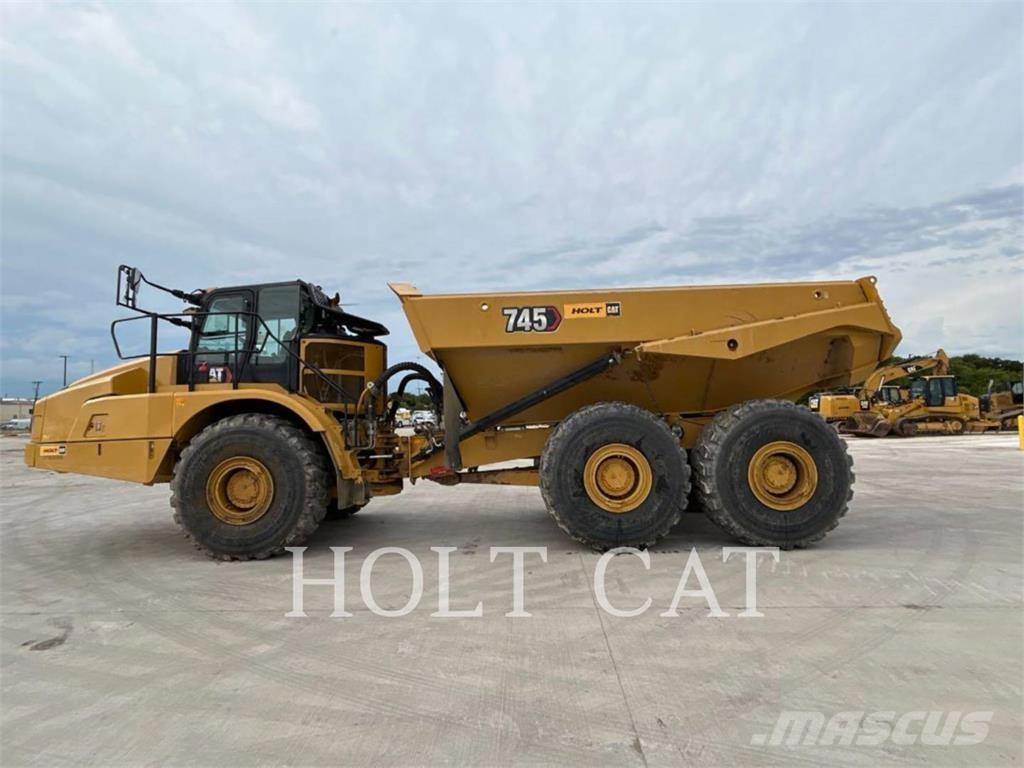 CAT 745 Knik dumptrucks