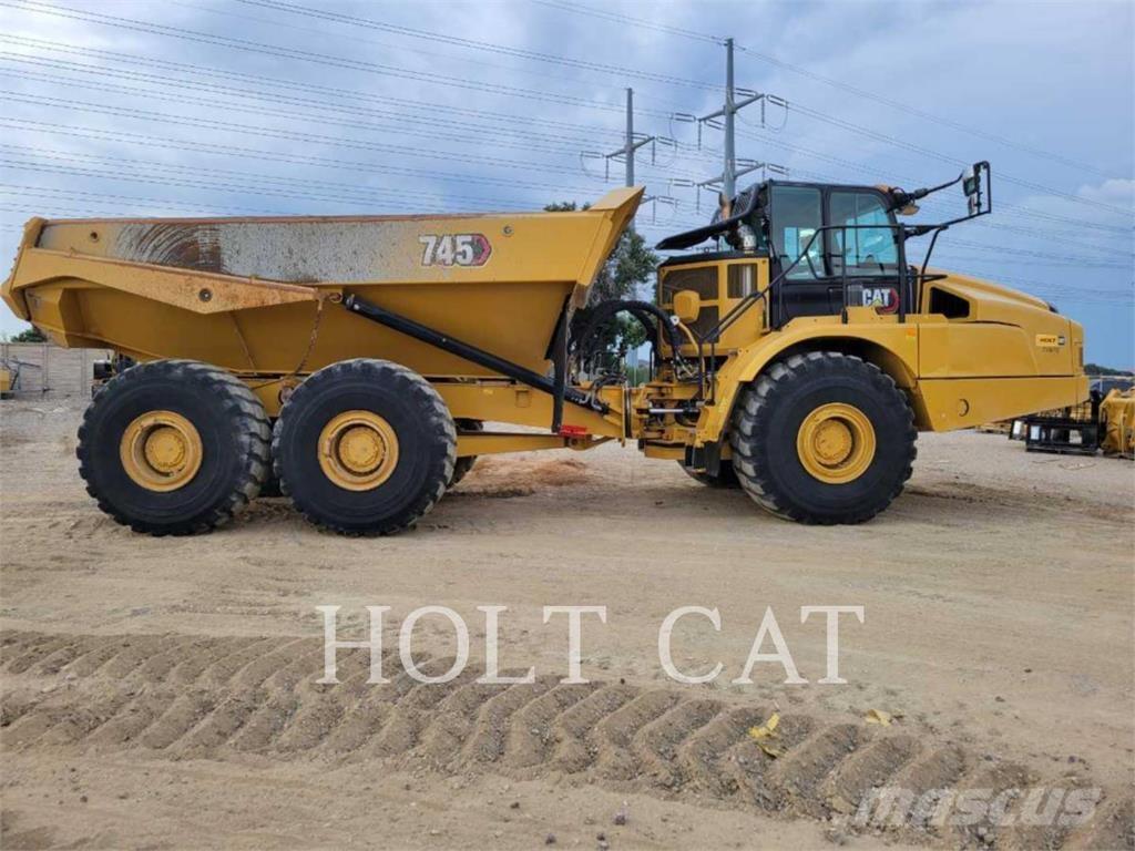CAT 745 Knik dumptrucks