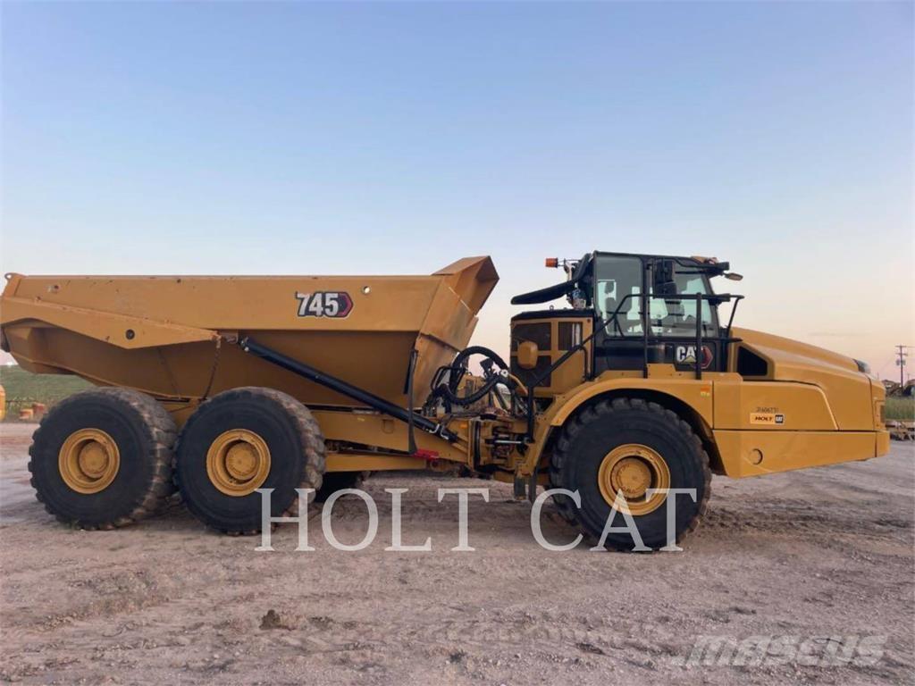 CAT 745 Knik dumptrucks