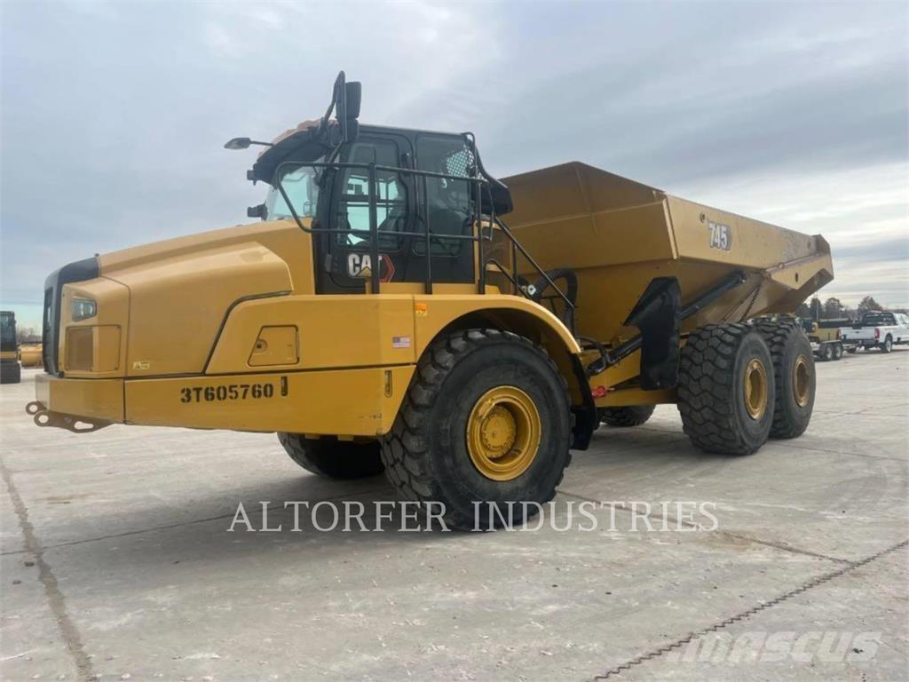 CAT 745 Knik dumptrucks