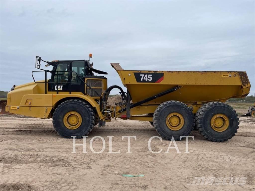 CAT 745 Knik dumptrucks