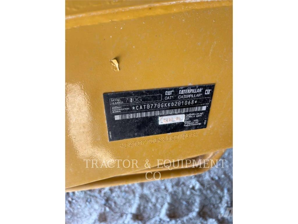 CAT 770G Knik dumptrucks