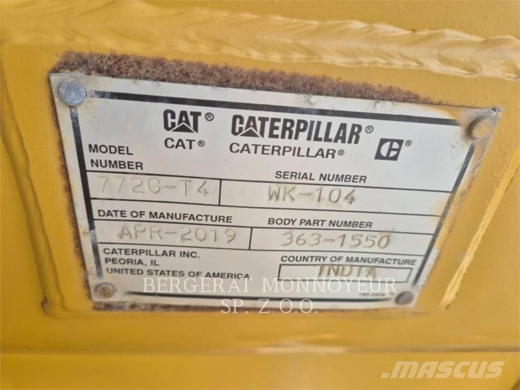 CAT 772G Knik dumptrucks