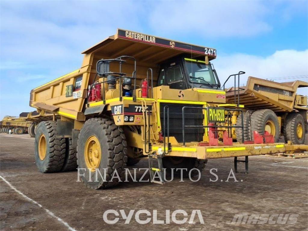 CAT 773E Knik dumptrucks