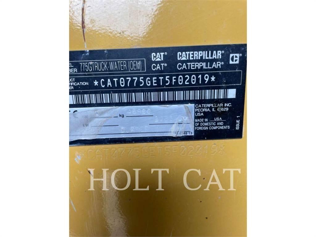 CAT 775G Knik dumptrucks