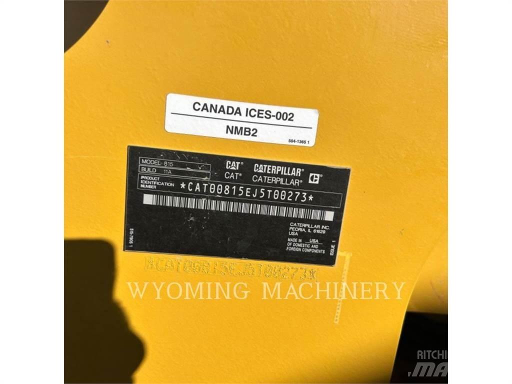 CAT 815 Grondverdichtingsmachines