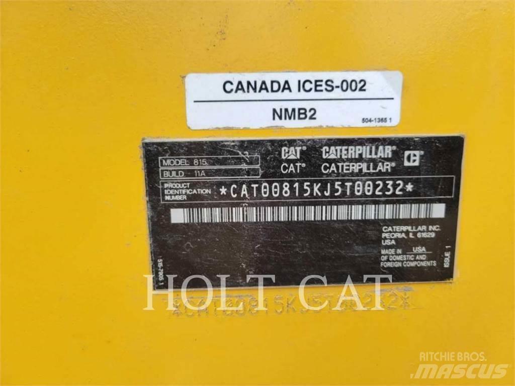 CAT 815 Grondverdichtingsmachines
