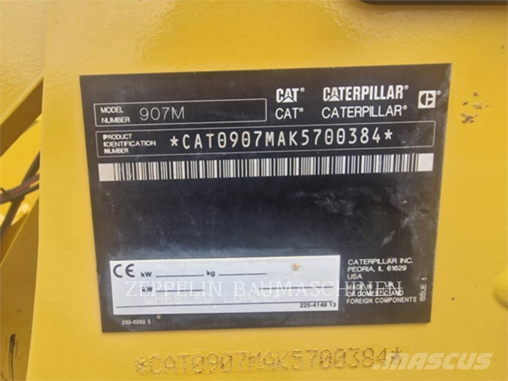 CAT 907M Wielladers
