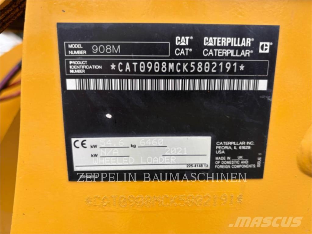 CAT 908M Wielladers